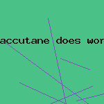accutane does work